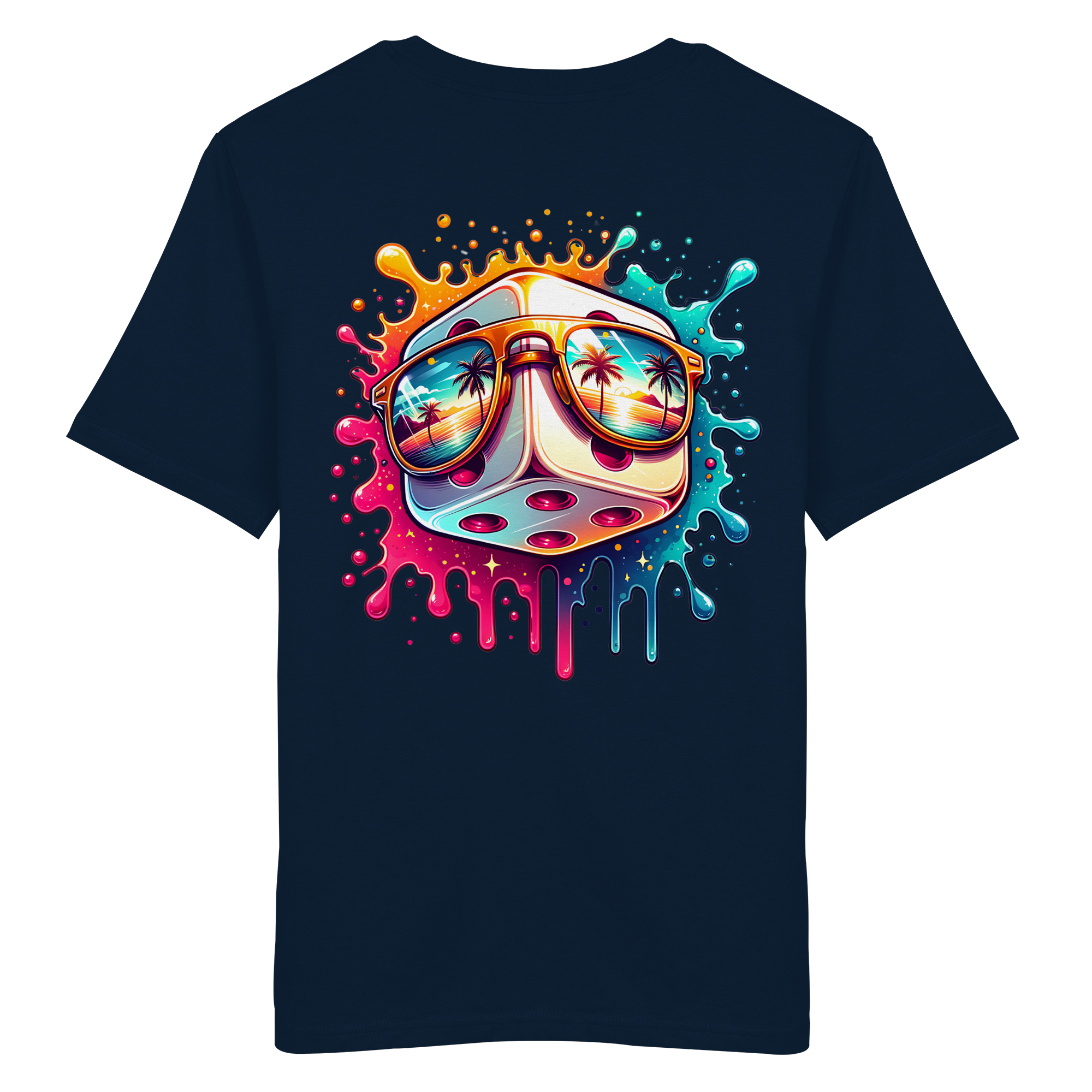 Sunset Vibes Dice - Organic Shirt