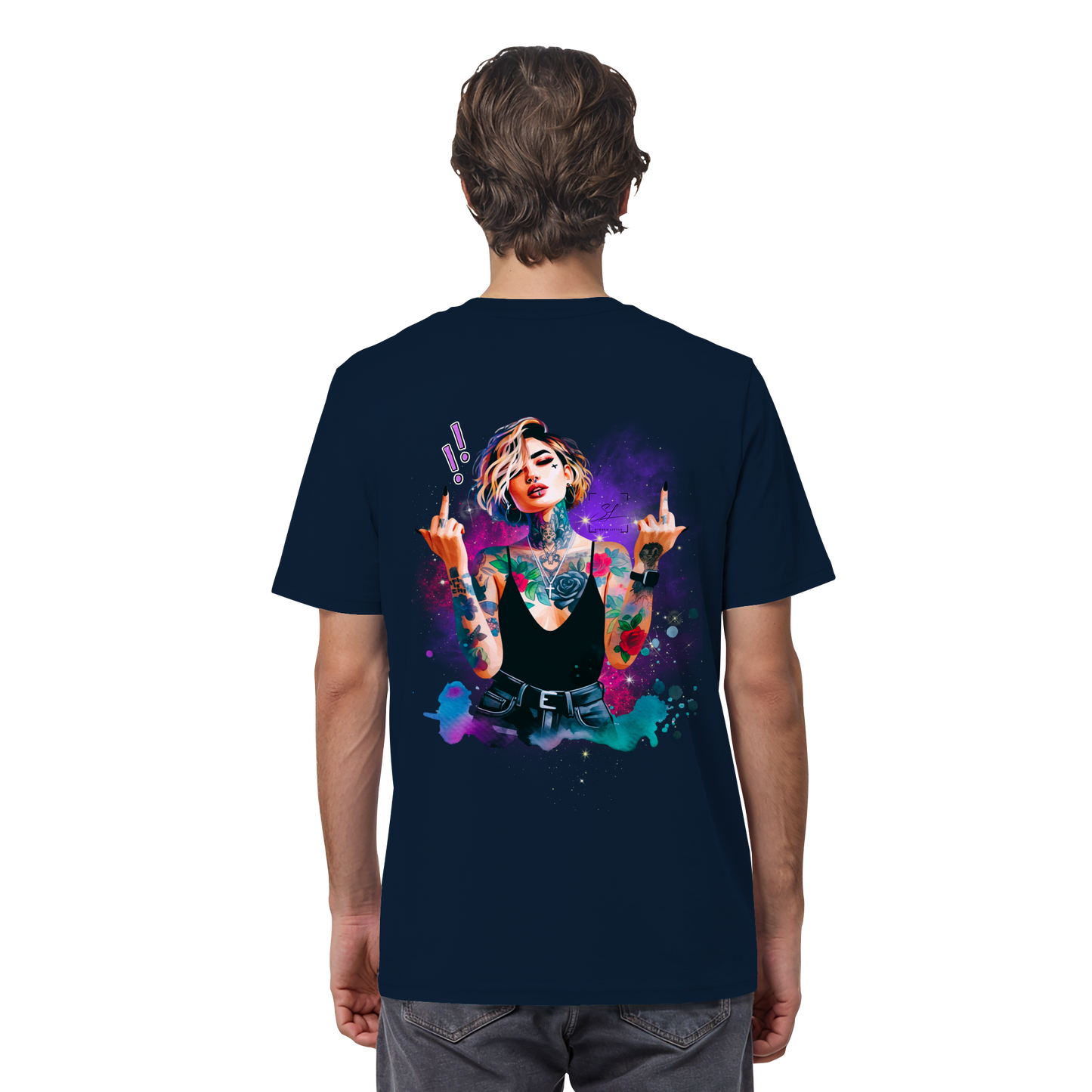 Rebel Rose - Organic Shirt