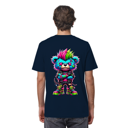 Punk Neon Teddy - Organic Shirt