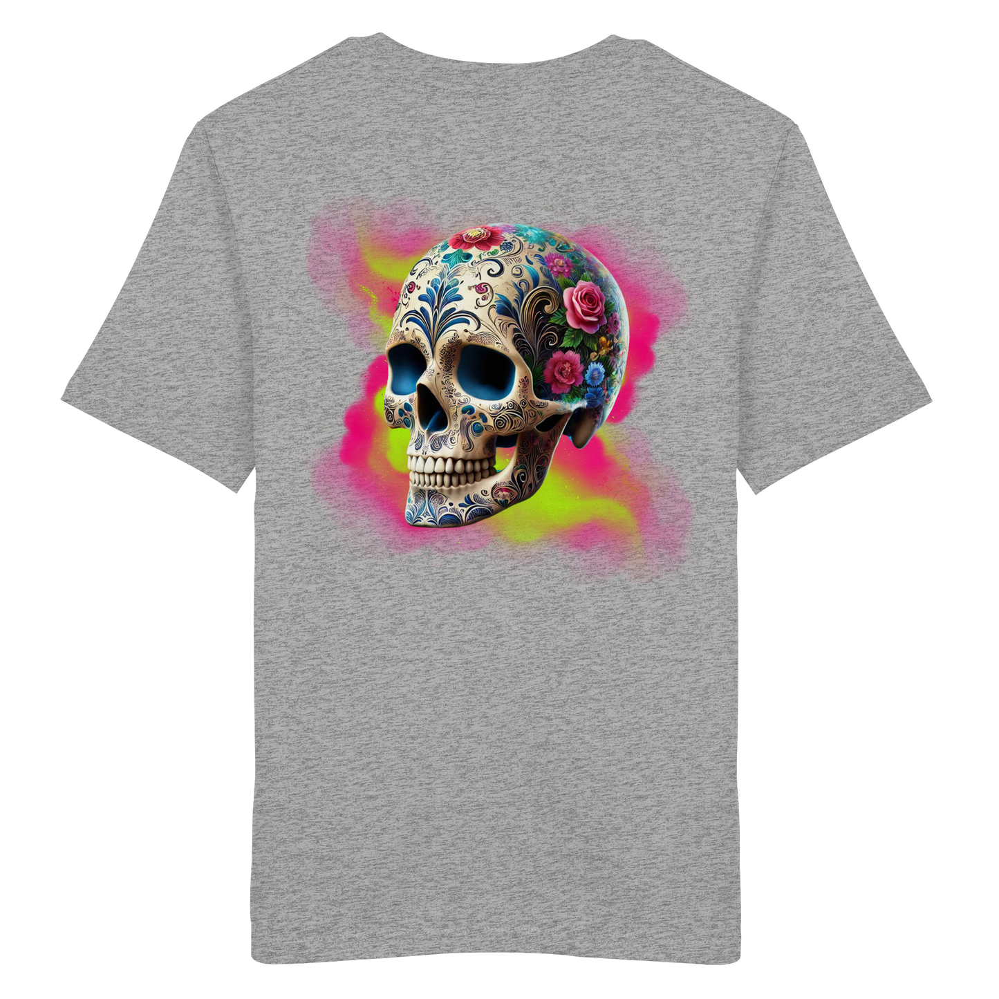 Floral Skull - Organic Shirt