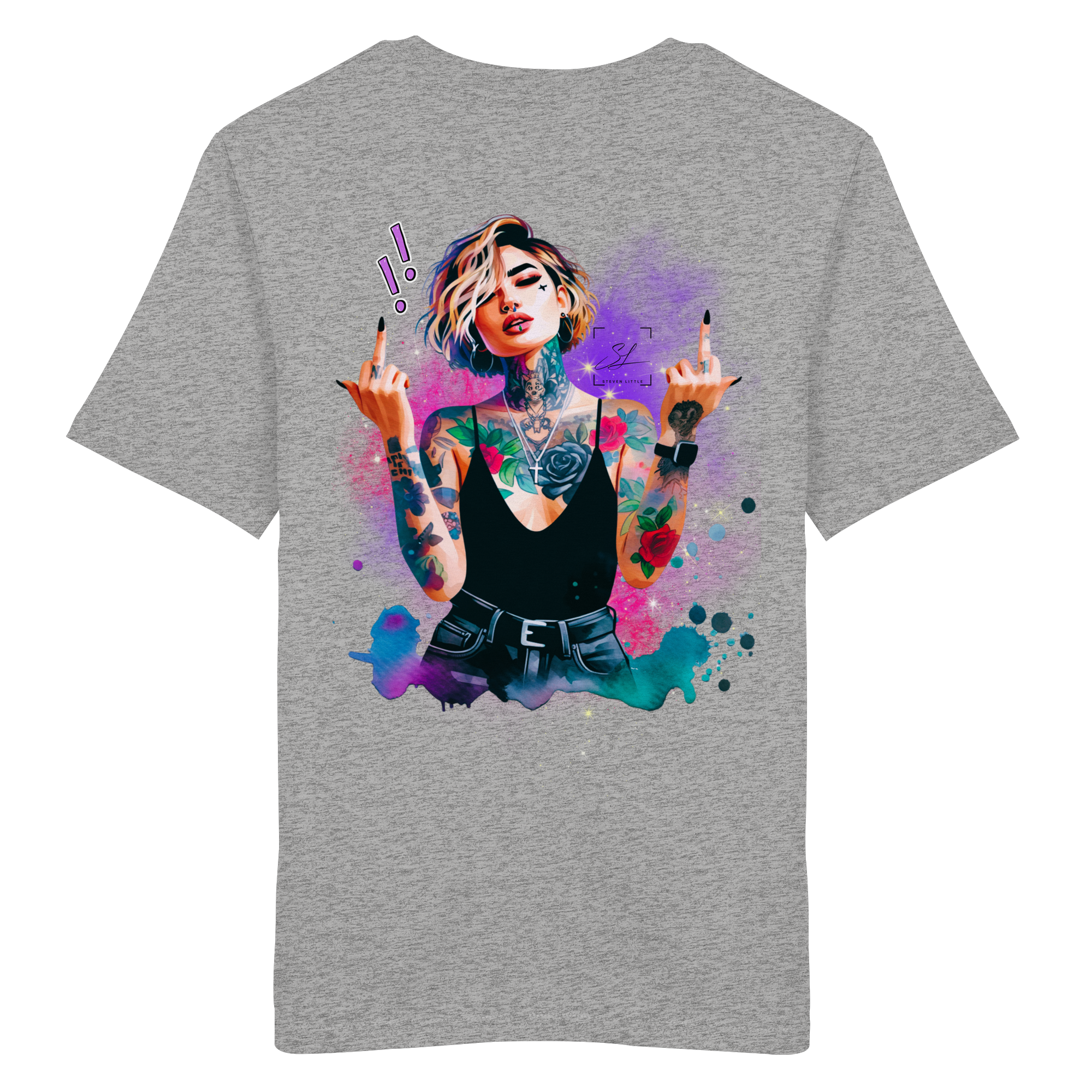 Rebel Rose - Organic Shirt