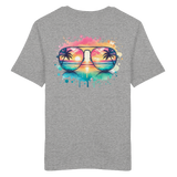Tropical Sunset Glasses - Organic Shirt