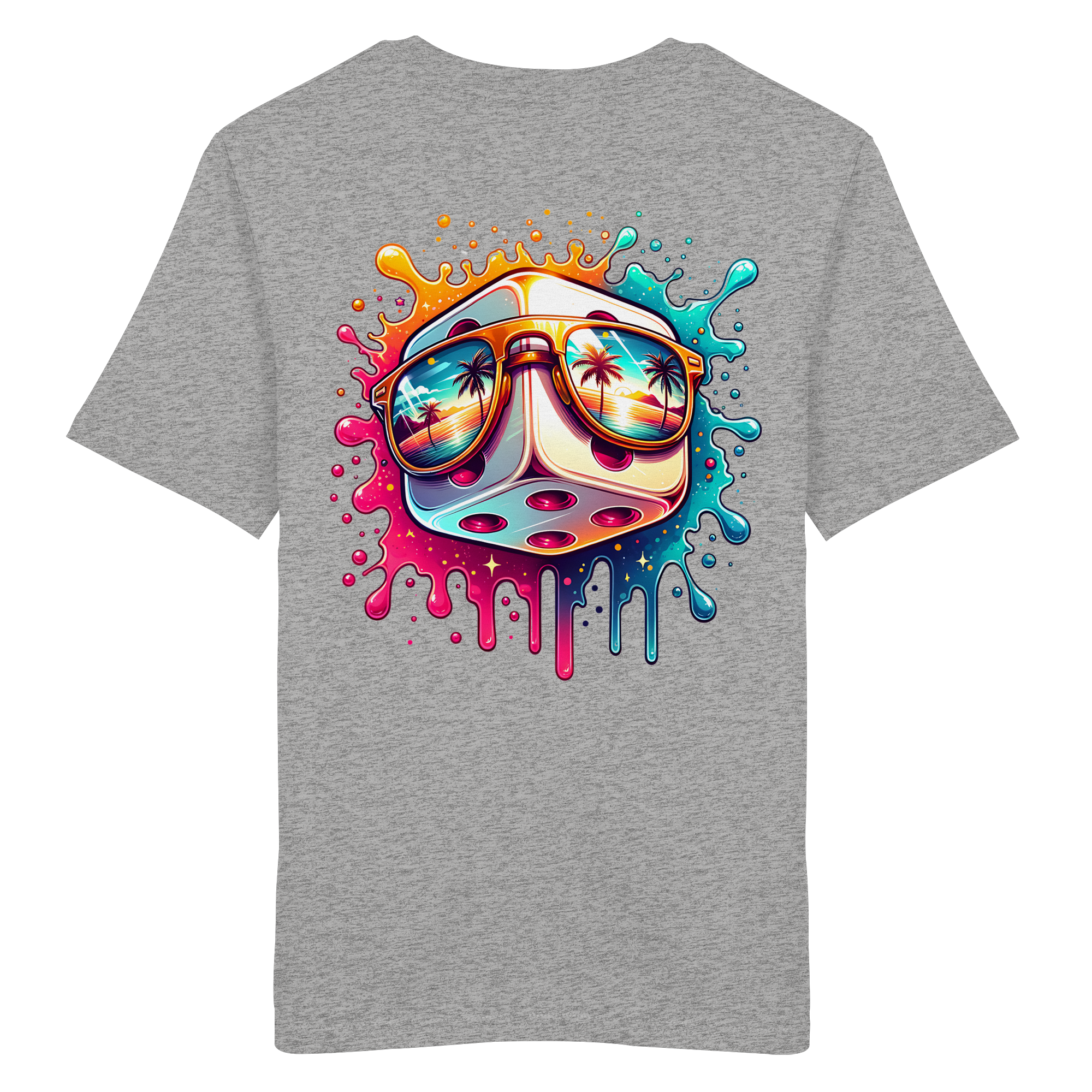 Sunset Vibes Dice - Organic Shirt