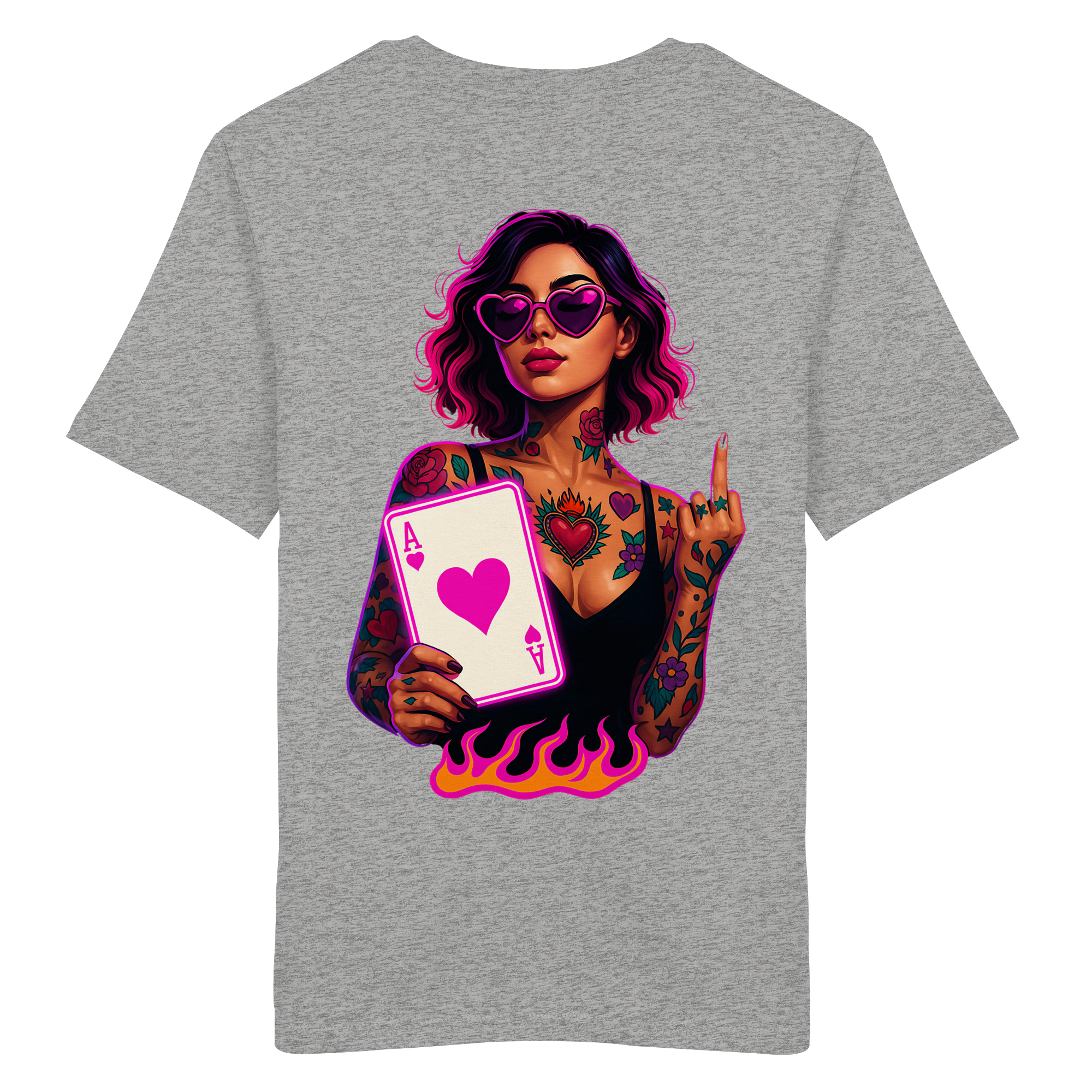 Queen of Hearts - Organic Shirt