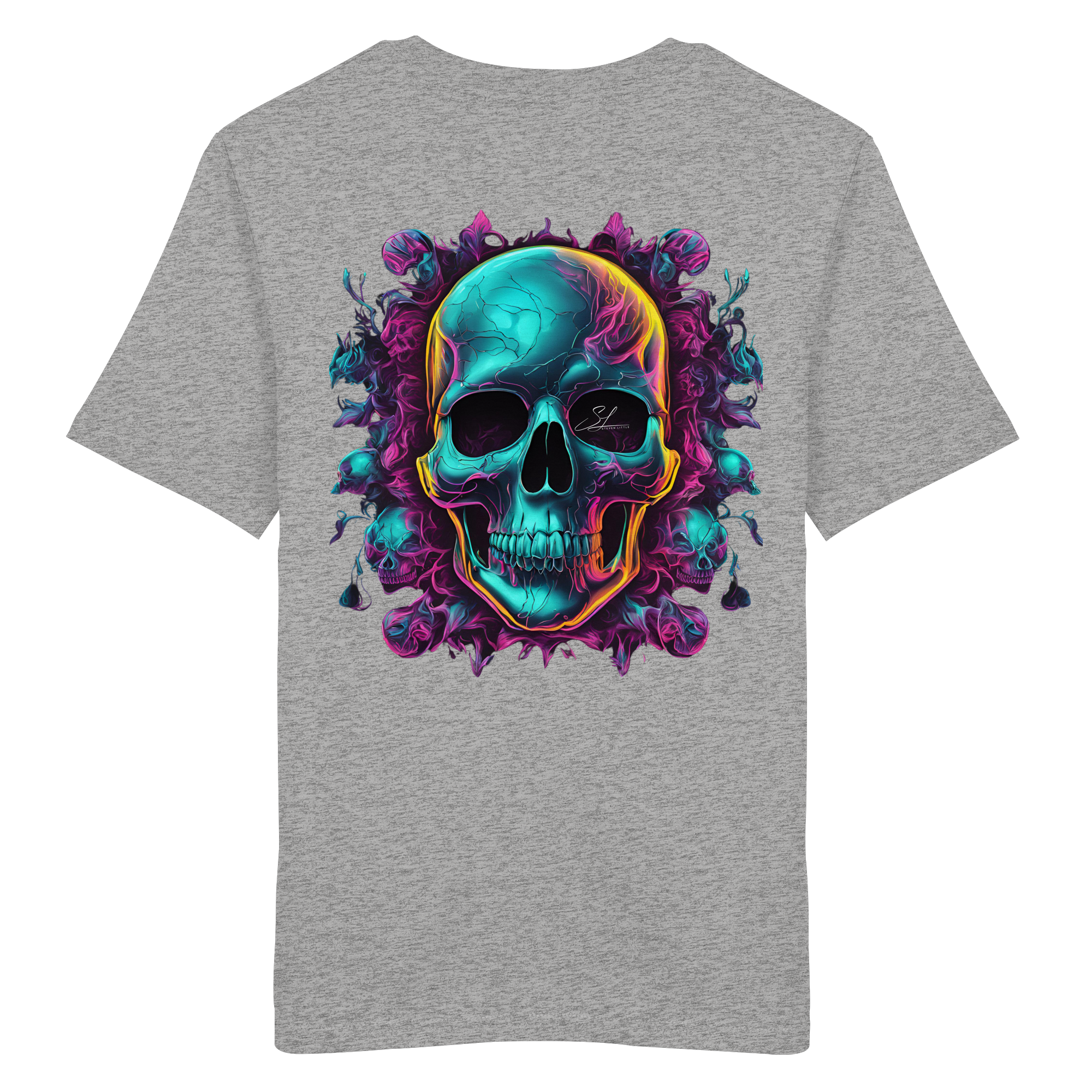 Crâne Galactique - T-shirt Bio