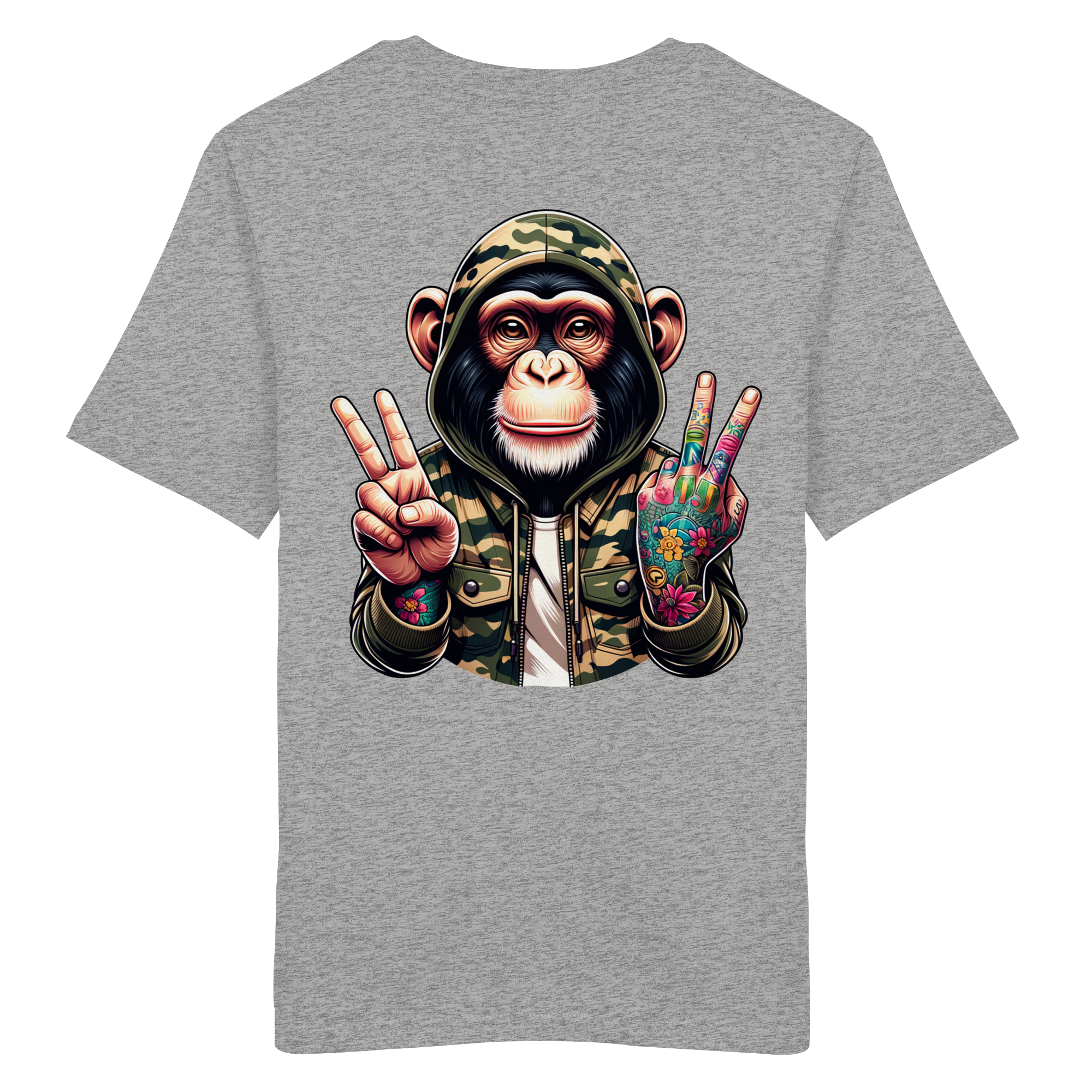 Jungle Ink Monkey - Organic Shirt