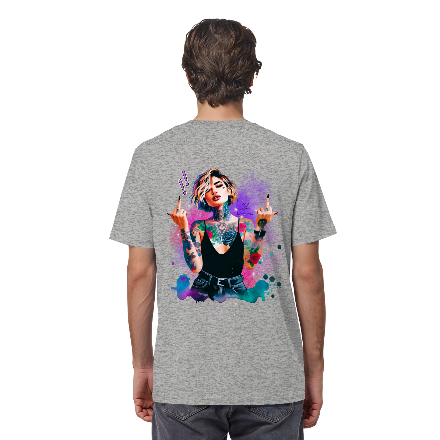 Rebel Rose - Organic Shirt