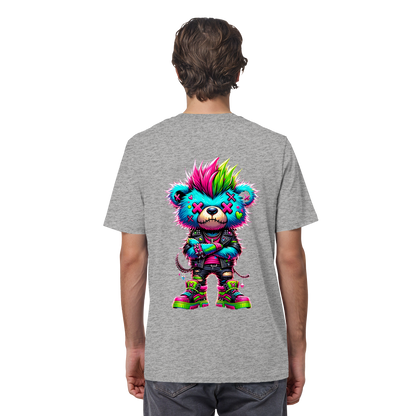 Punk Neon Teddy - Organic Shirt