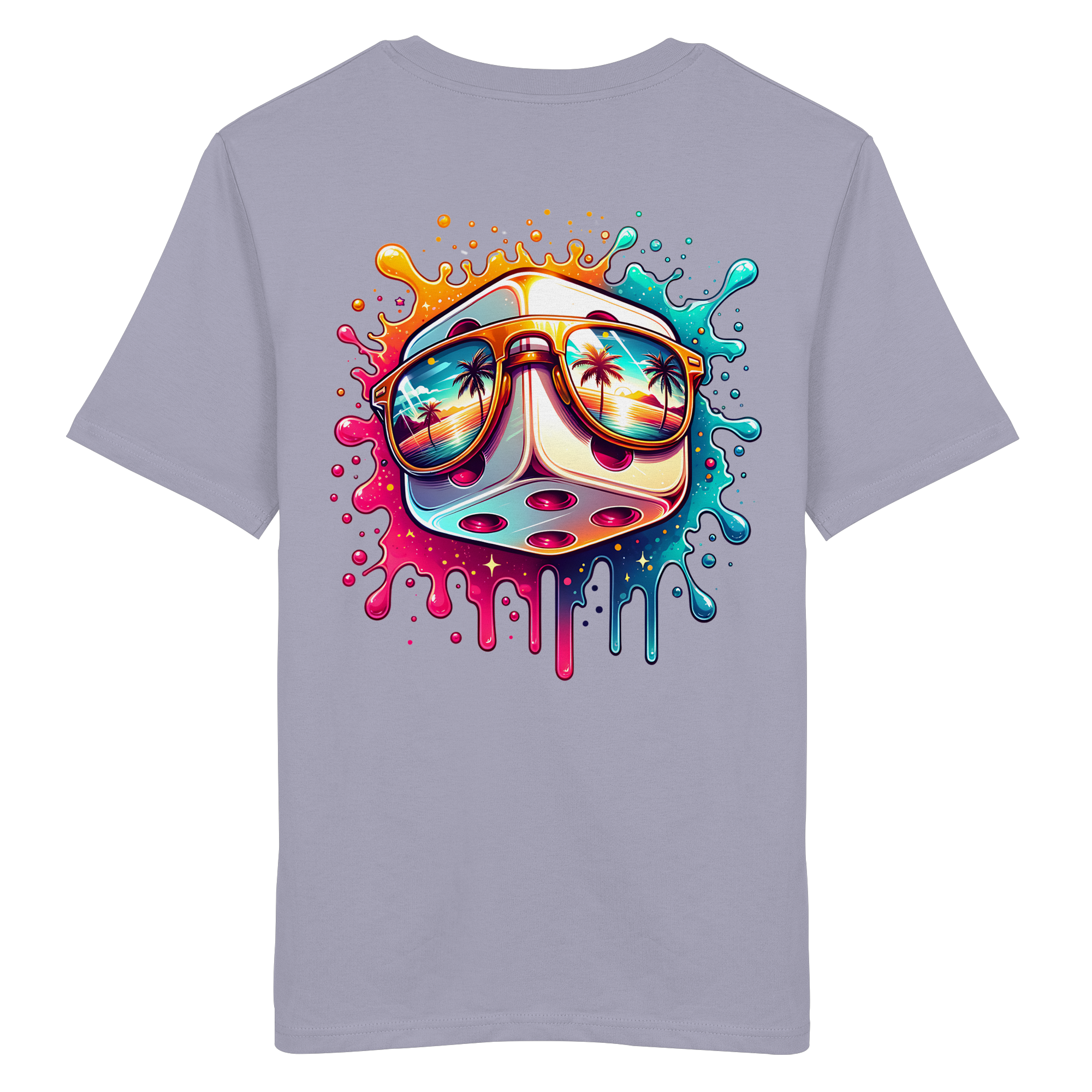 Sunset Vibes Dice - Organic Shirt