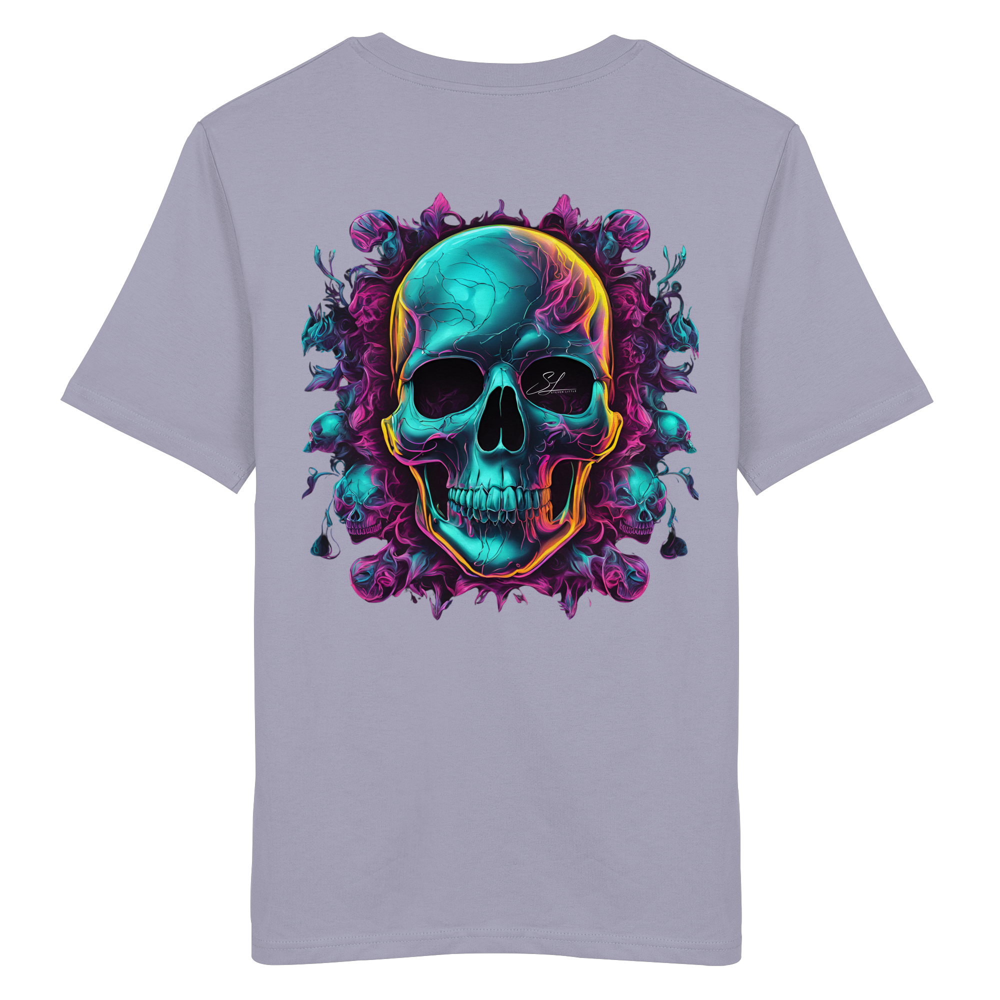 Crâne Galactique - T-shirt Bio