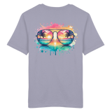 Tropical Sunset Glasses - Organic Shirt