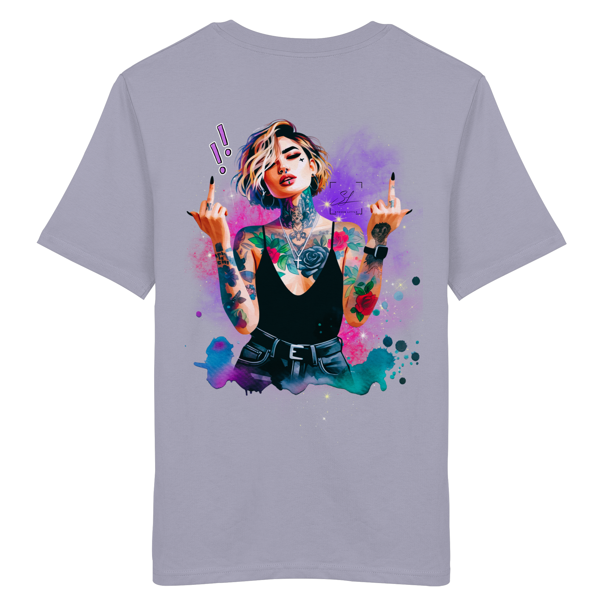 Rebel Rose - Organic Shirt