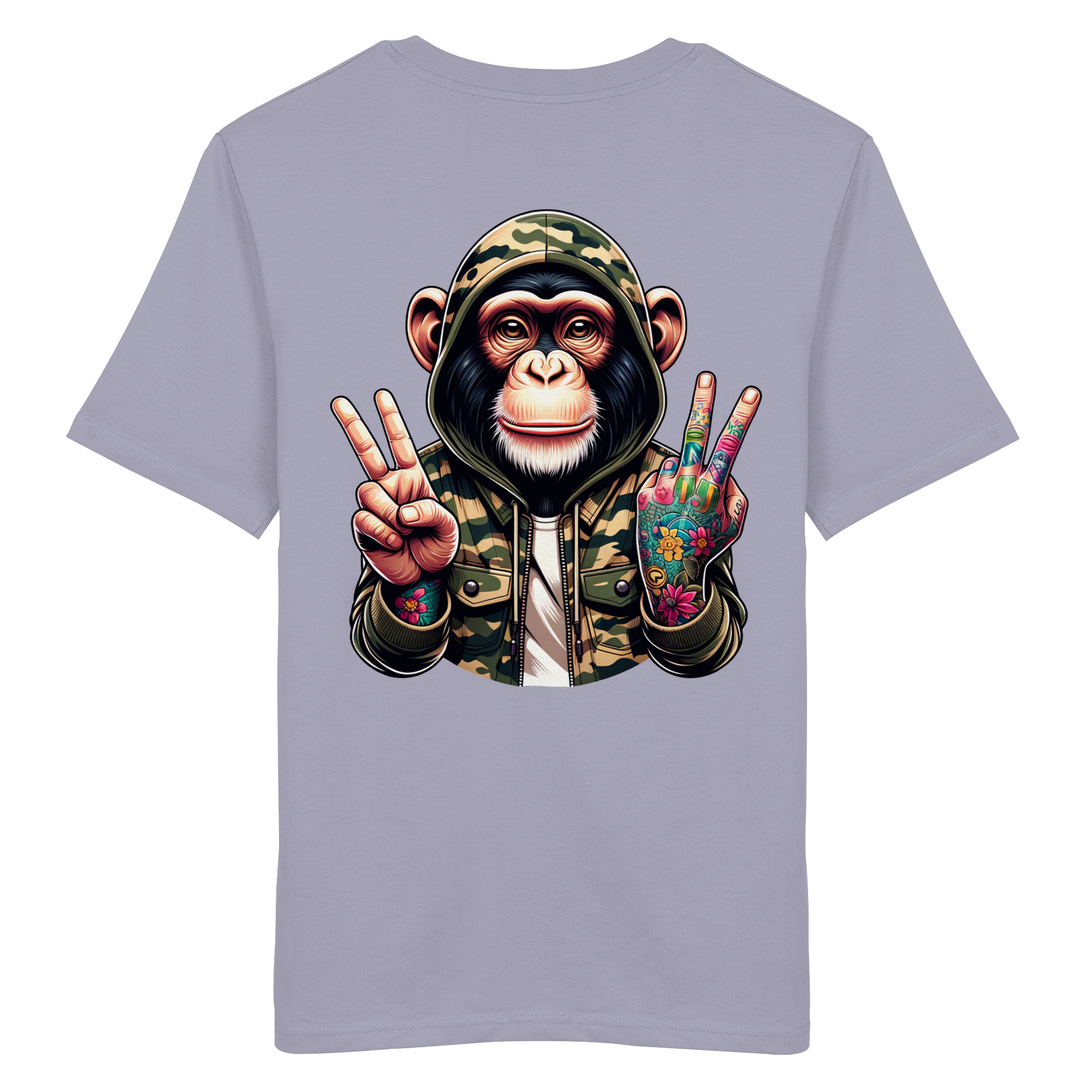 Jungle Ink Monkey - Organic Shirt