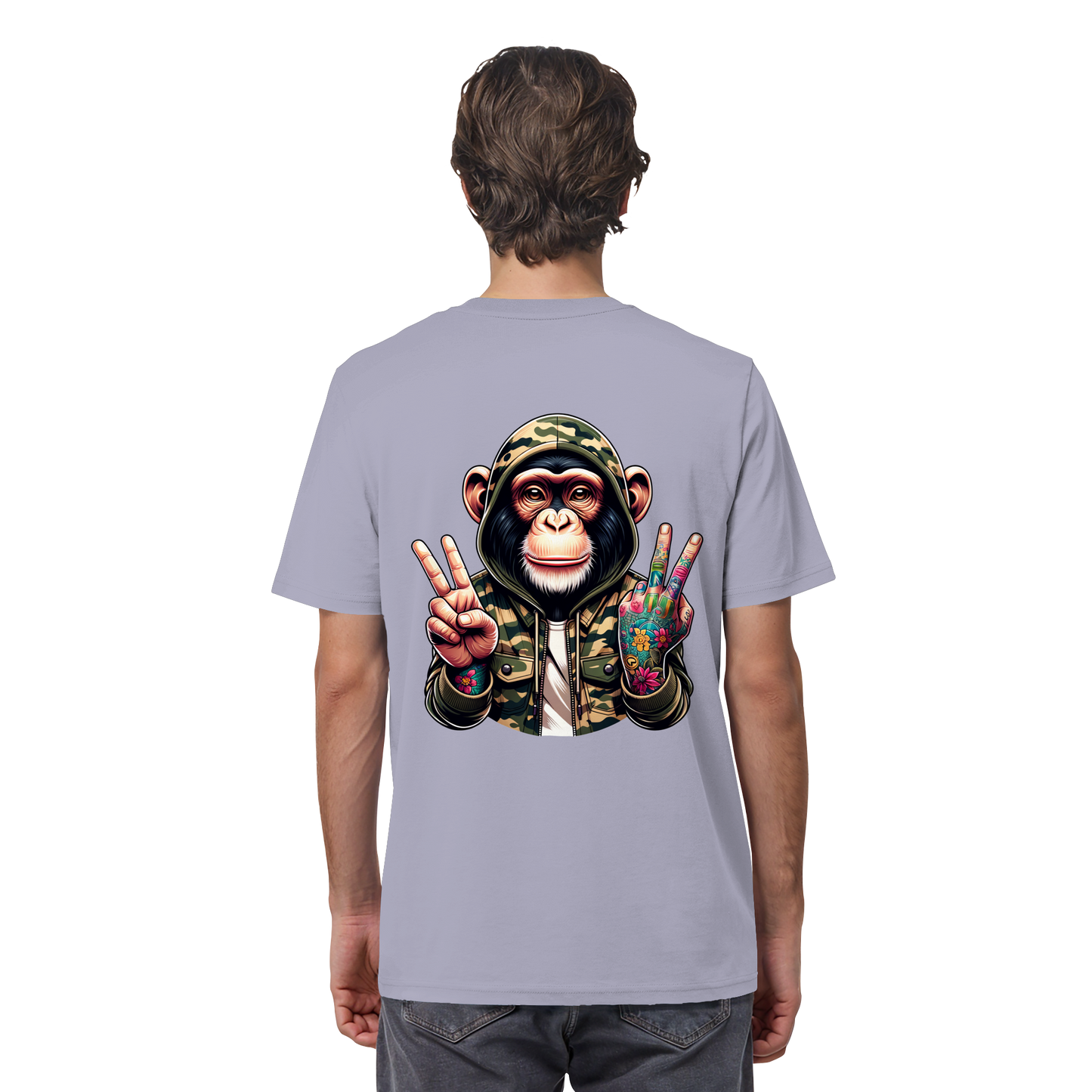 Jungle Ink Monkey - Organic Shirt