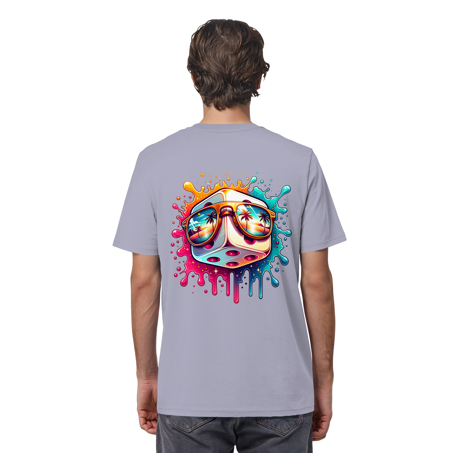 Sunset Vibes Dice - Organic Shirt