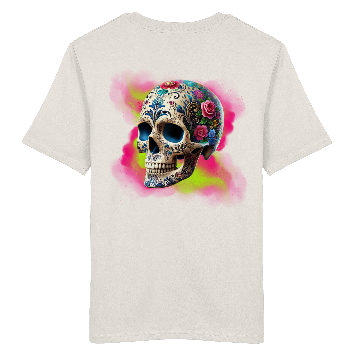 Floral Skull - Organic Shirt