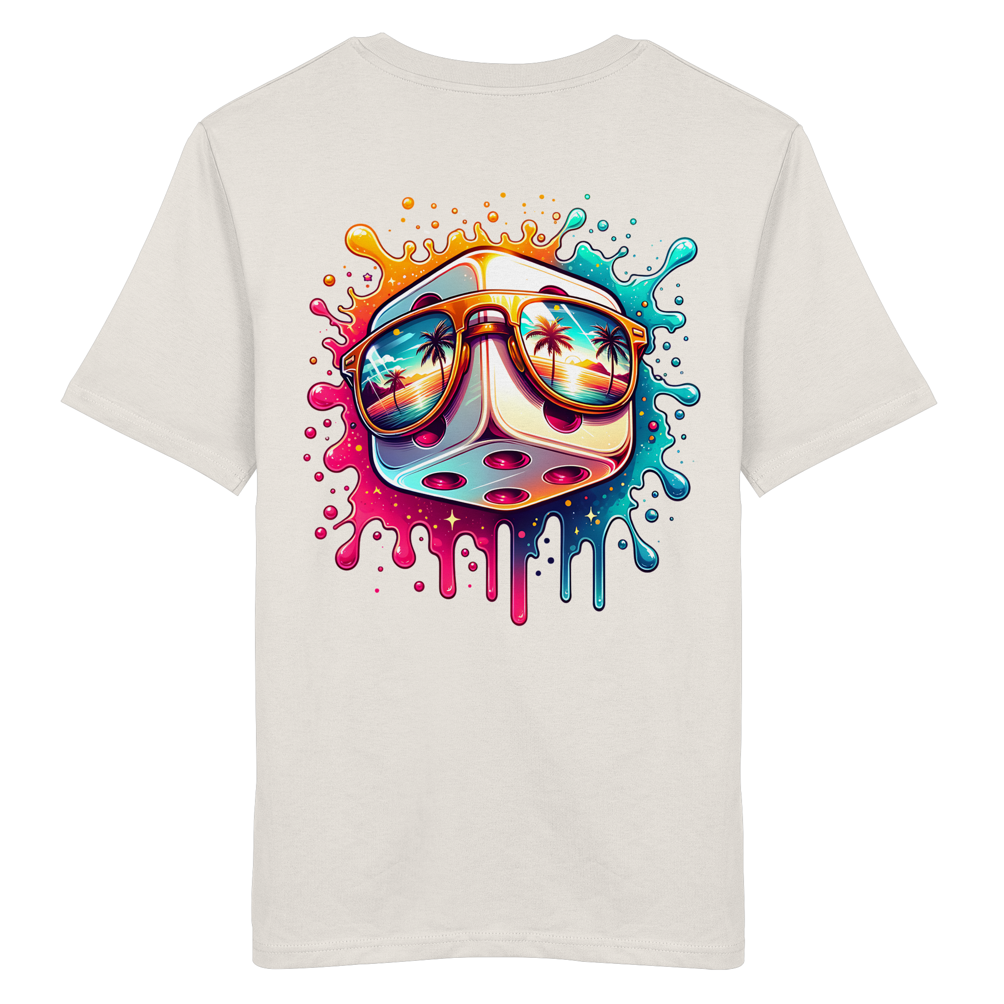 Sunset Vibes Dice - Organic Shirt