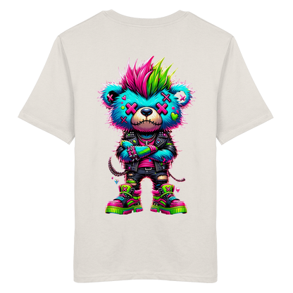 Punk Neon Teddy - Organic Shirt