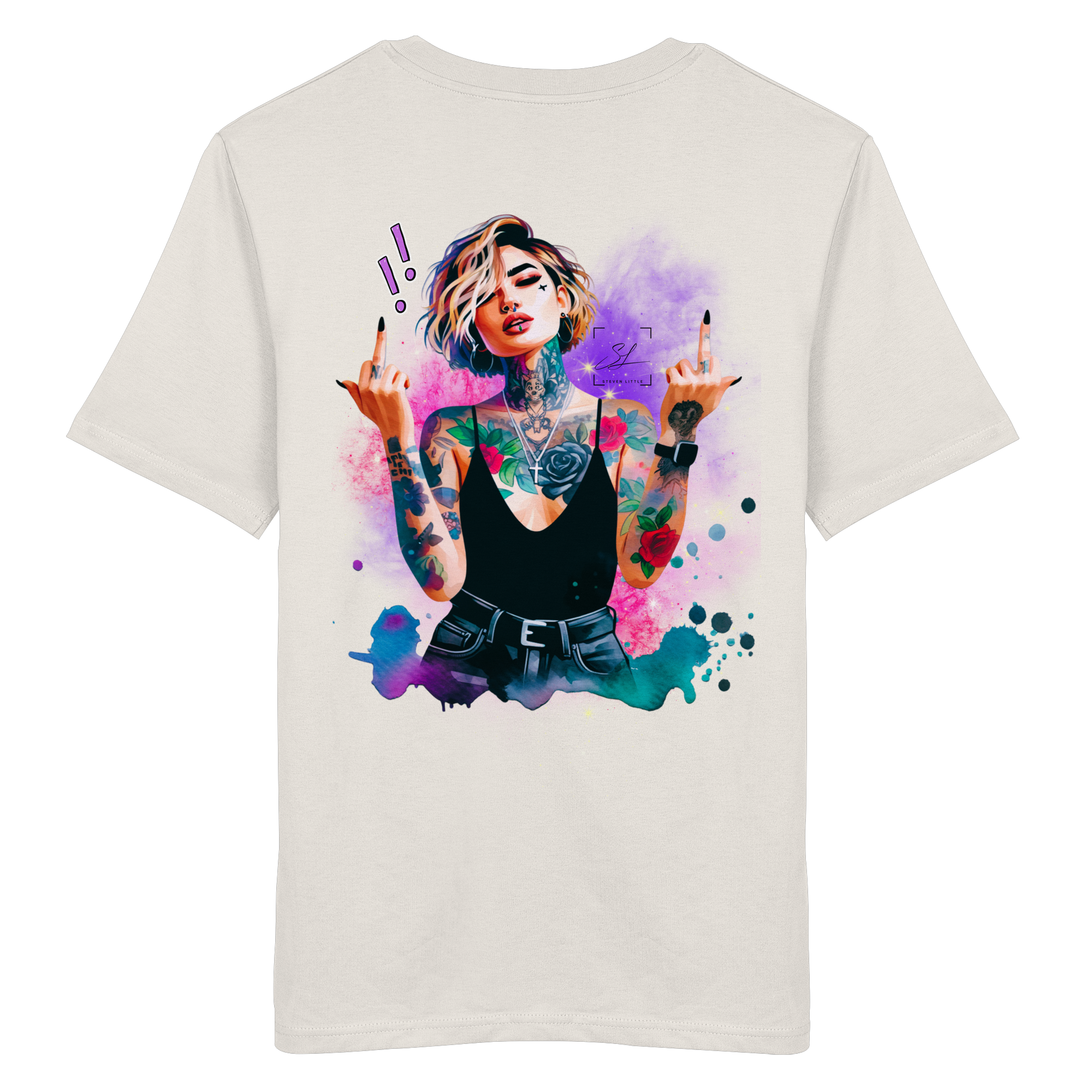 Rebel Rose - Organic Shirt