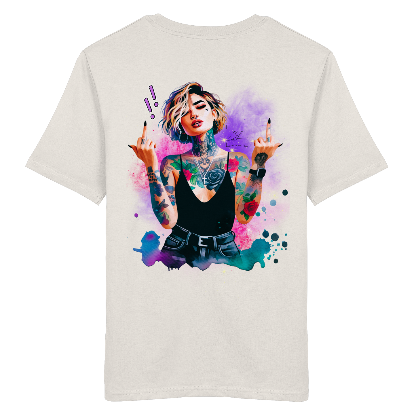 Rebel Rose - Organic Shirt