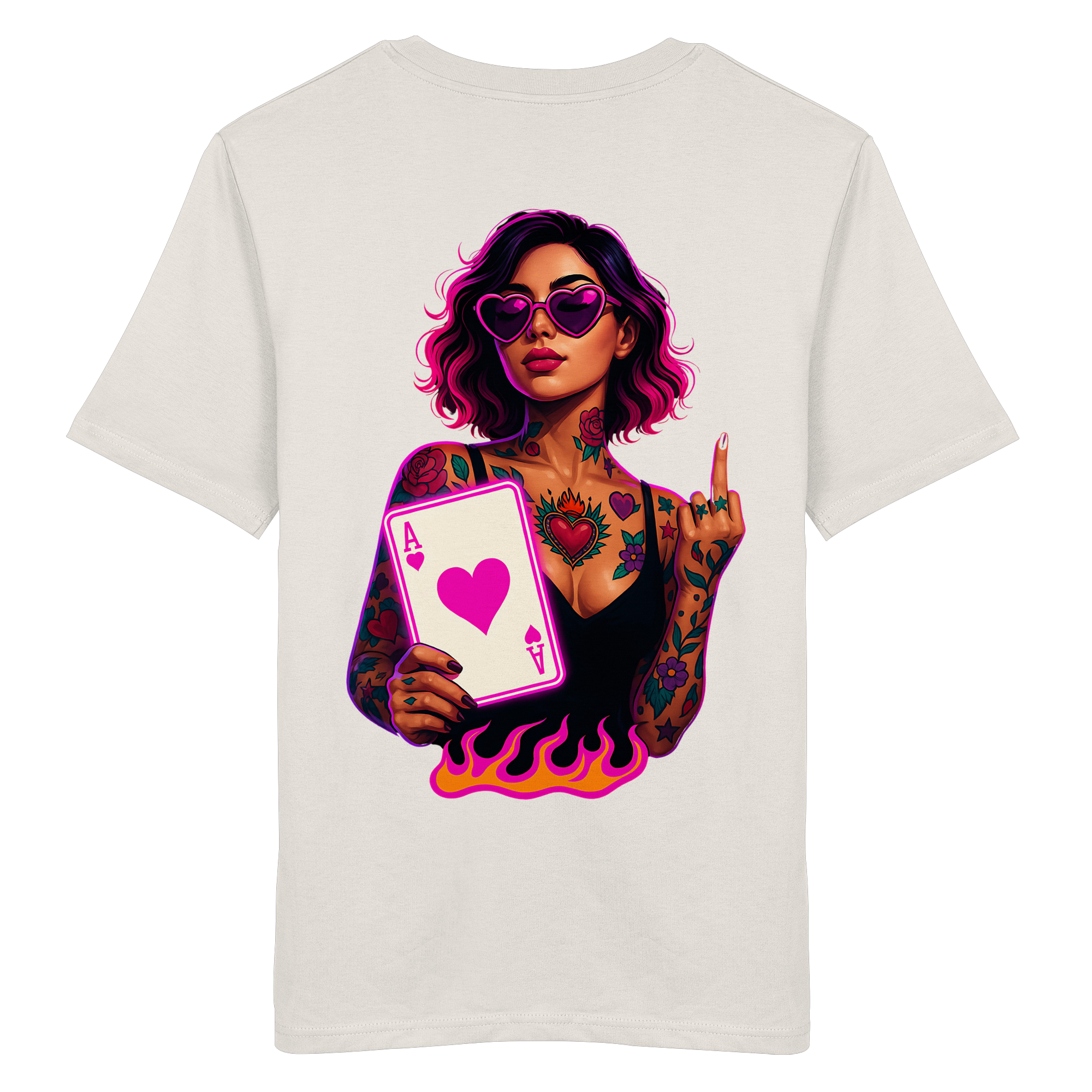 Queen of Hearts - Organic Shirt