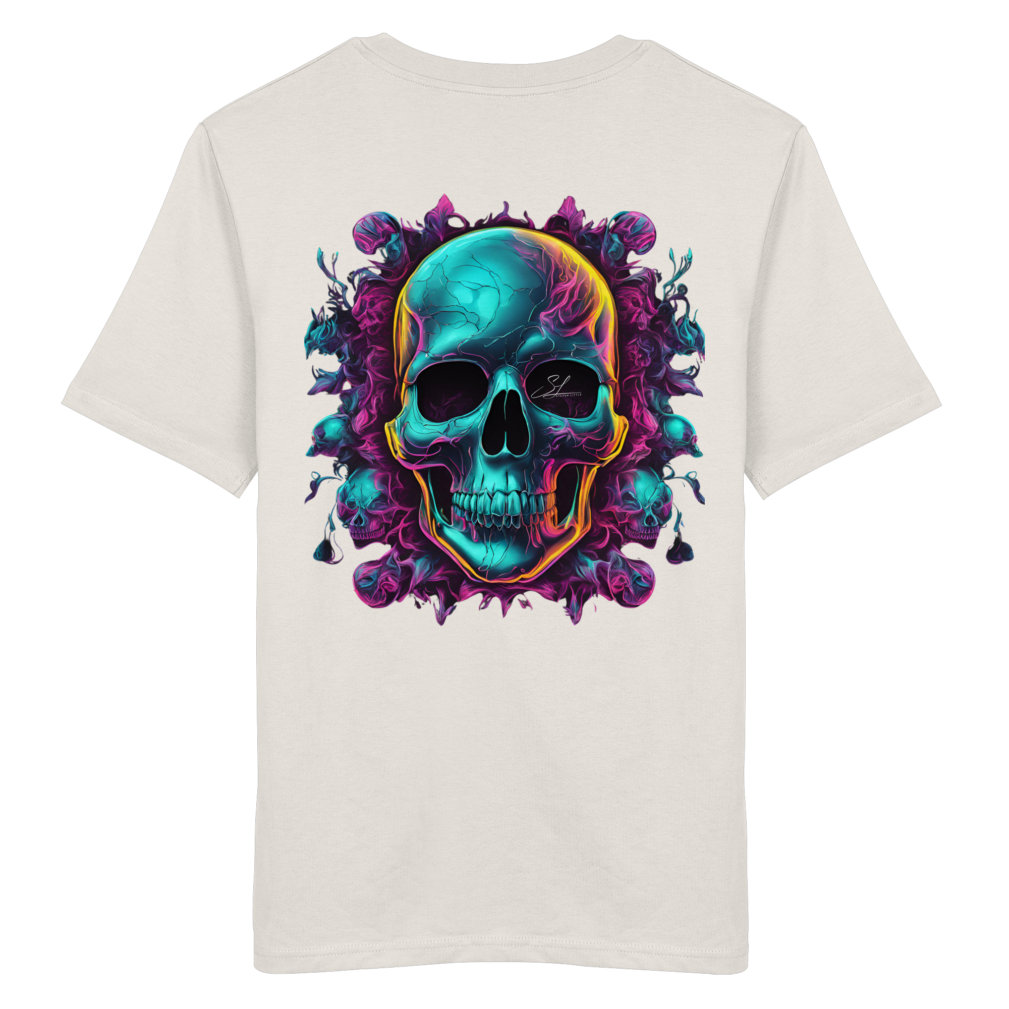 Crâne Galactique - T-shirt Bio