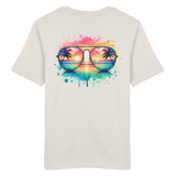 Tropical Sunset Glasses - Organic Shirt