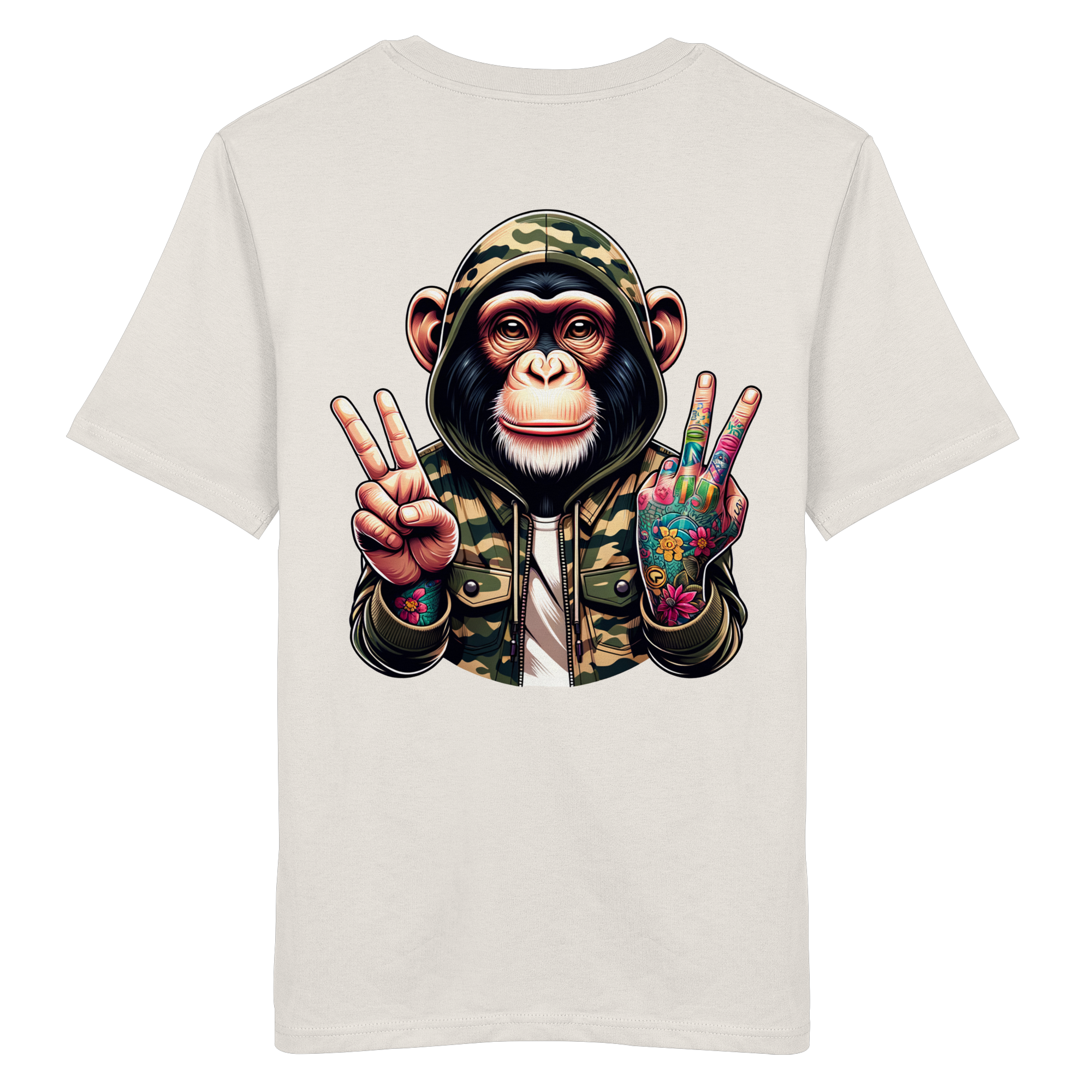 Jungle Ink Monkey - Organic Shirt