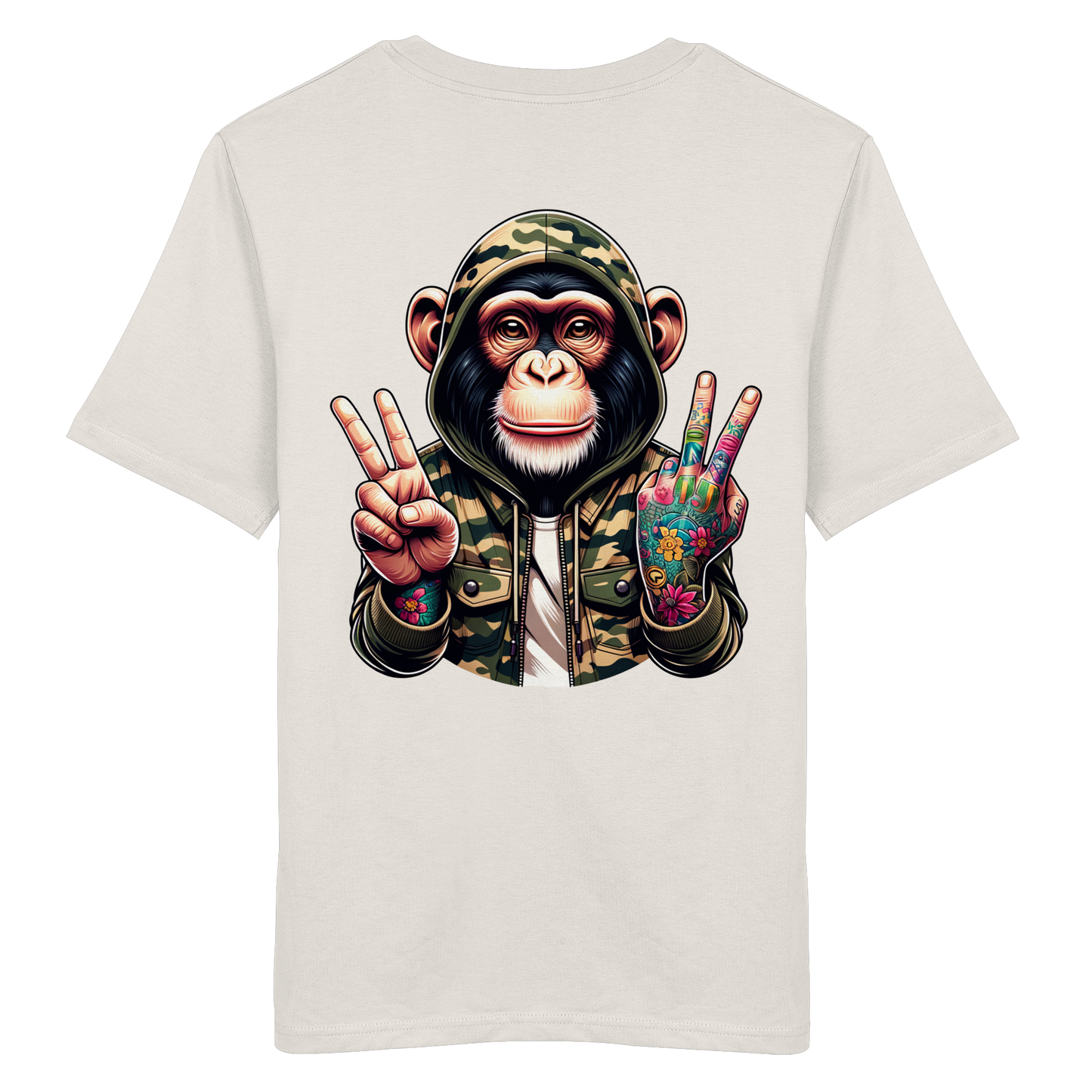 Jungle Ink Monkey - Organic Shirt