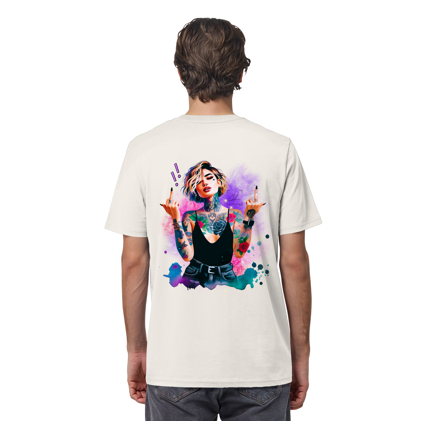 Rebel Rose - Organic Shirt