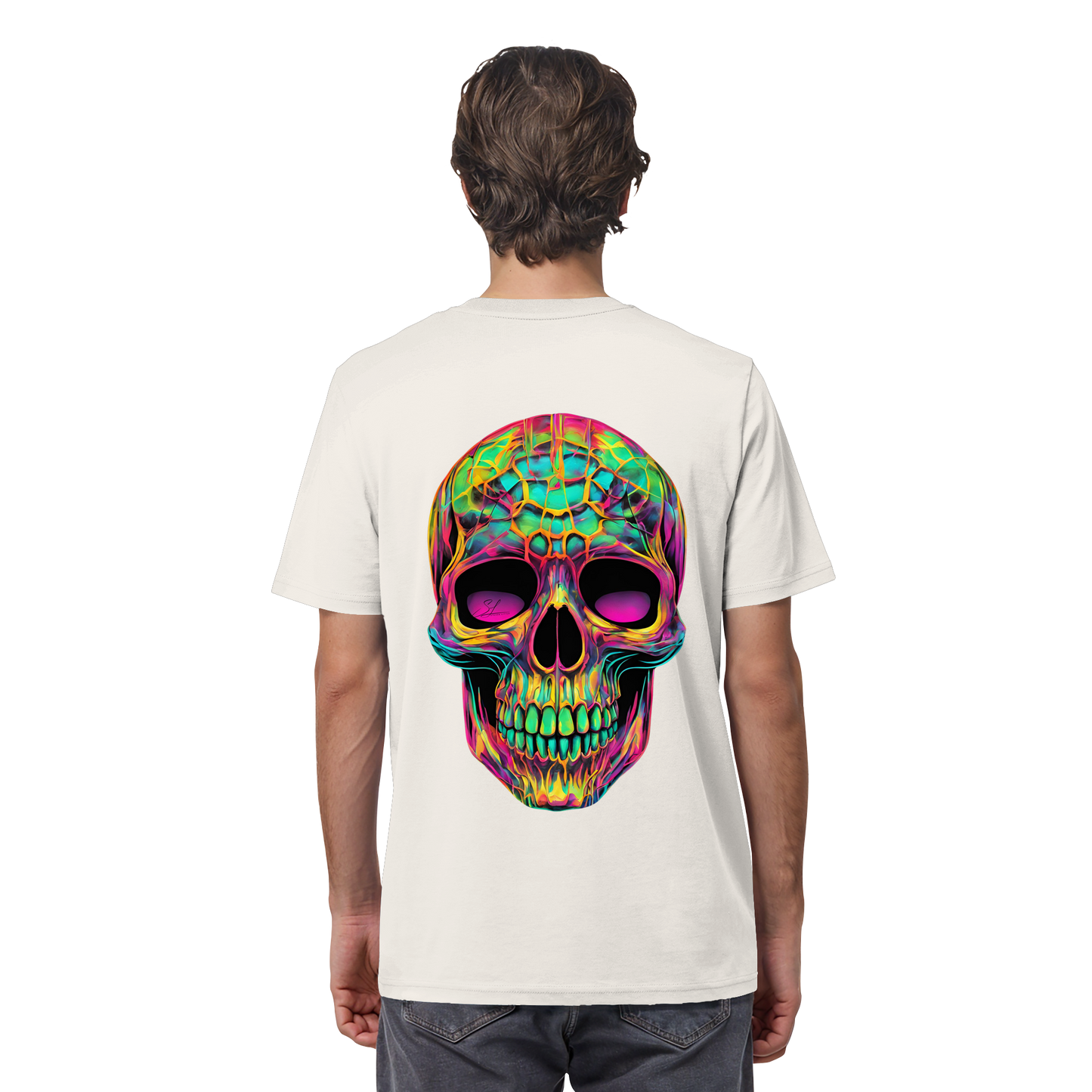 Psychedelic Skull - Organic Shirt