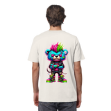 Punk Neon Teddy - Organic Shirt