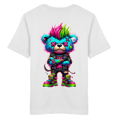 Punk Neon Teddy - Organic Shirt