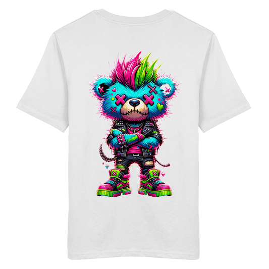 Punk Neon Teddy - Organic Shirt