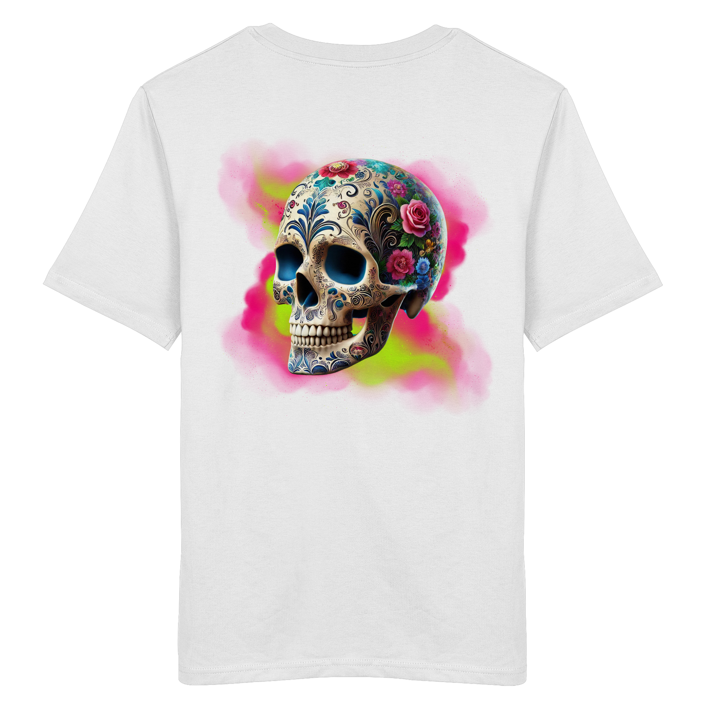 Floral Skull - Organic Shirt