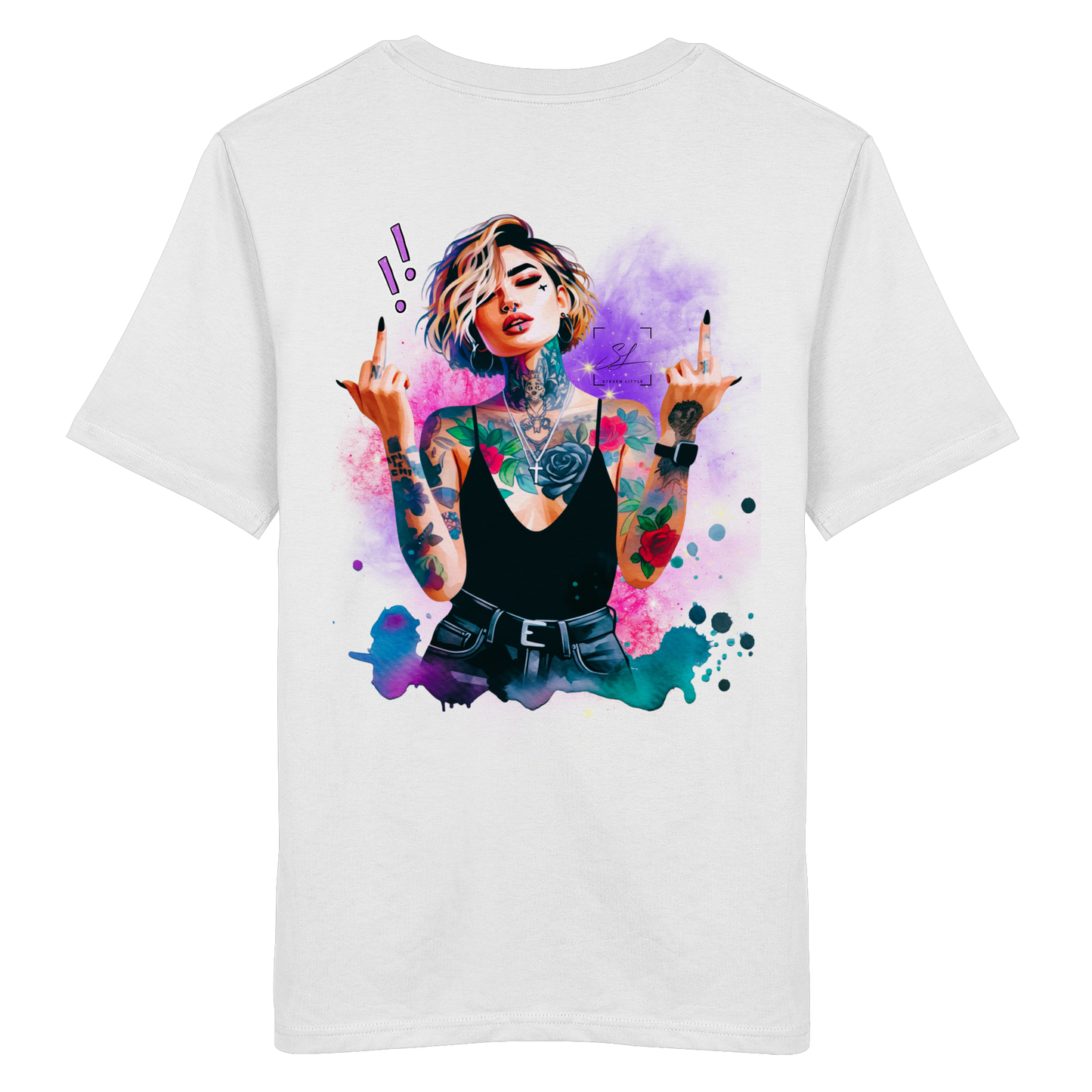 Rebel Rose - Organic Shirt