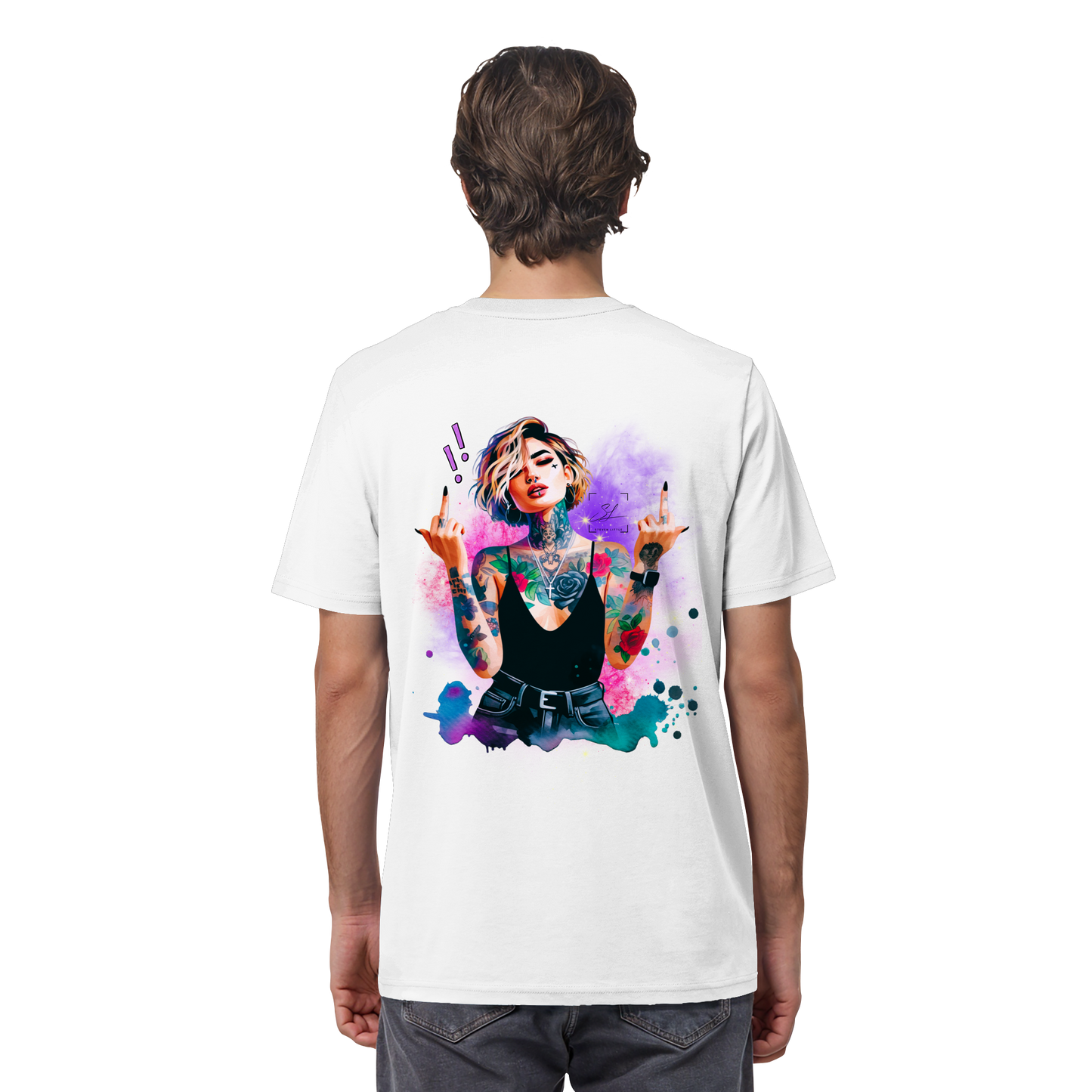 Rebel Rose - Organic Shirt