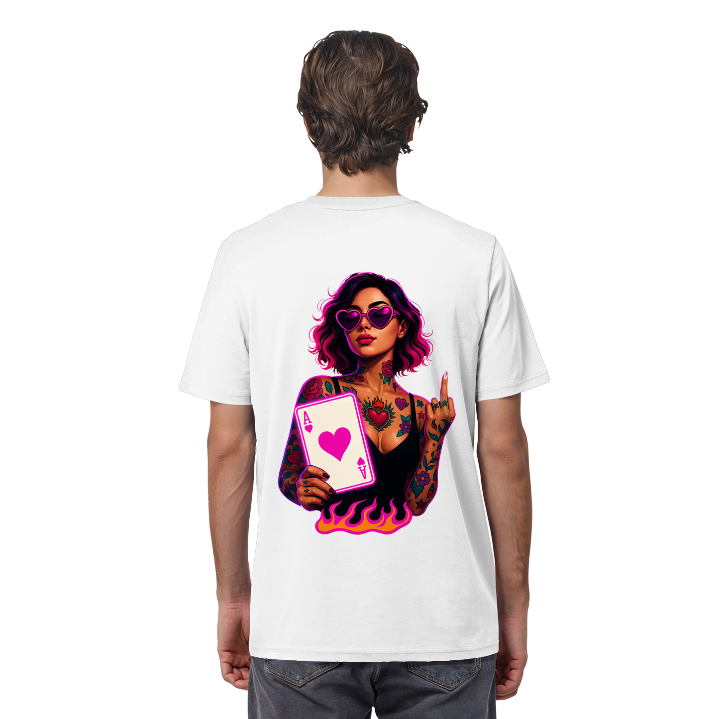 Queen of Hearts - Organic Shirt