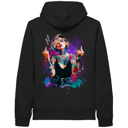 Rebel Rose - Organic Hoodie