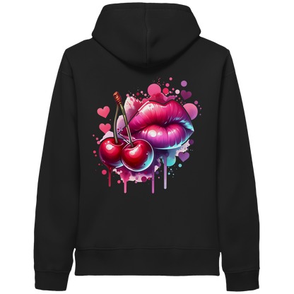 Cherry Kiss - Organic Hoodie