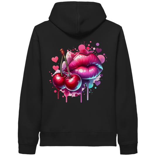 Cherry Kiss - Organic Hoodie