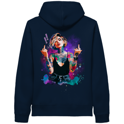 Rebel Rose - Organic Hoodie