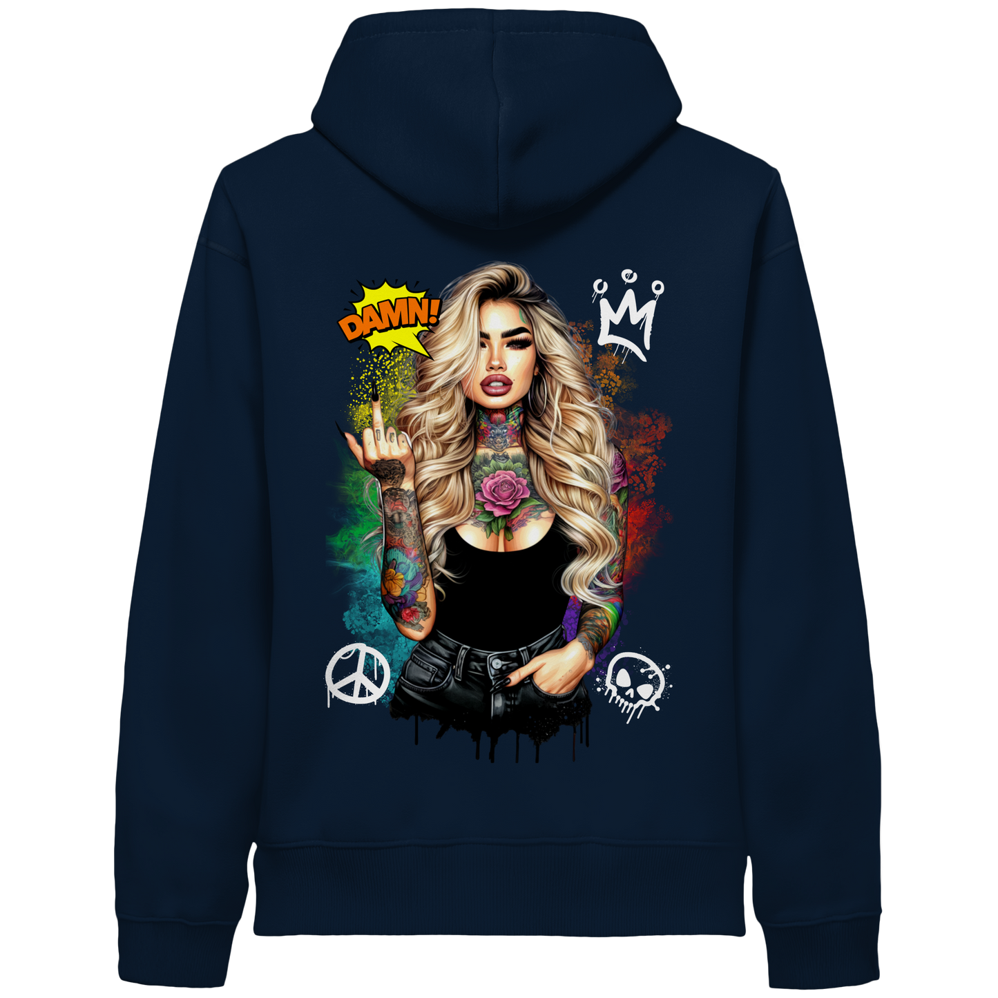 Ink Queen - Organic Hoodie