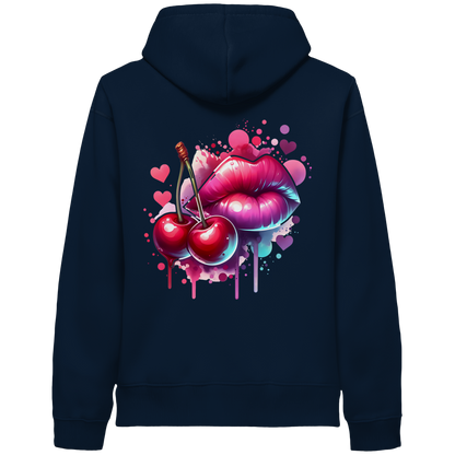 Cherry Kiss - Organic Hoodie