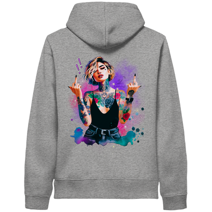 Rebel Rose - Organic Hoodie