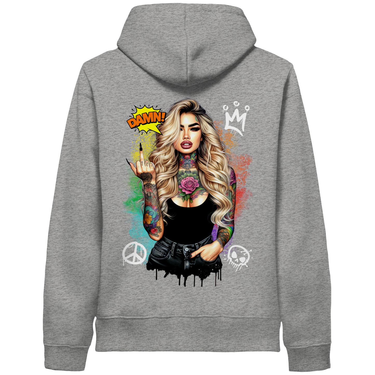 Ink Queen - Organic Hoodie