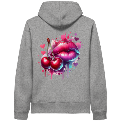 Cherry Kiss - Organic Hoodie