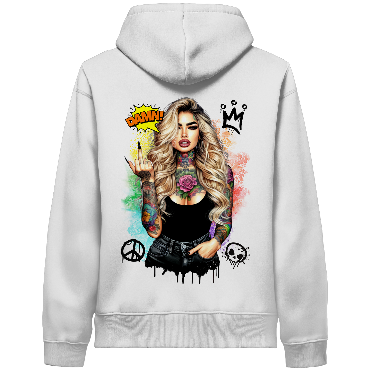 Ink Queen - Organic Hoodie