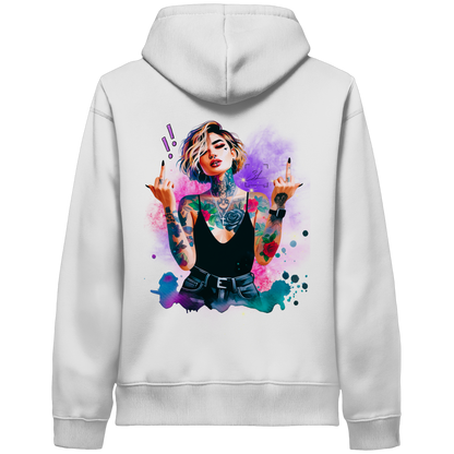 Rebel Rose - Organic Hoodie