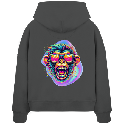 Crazy Chimp - Womens Organic Boxcut Hoodie